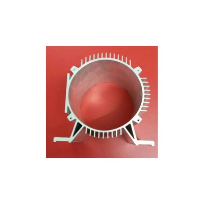 廠家直銷大型鋁材電機(jī)外殼 大截面鋁型材外殼定做