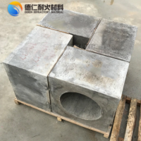 耐火材料工廠直銷 澆注料耐火預制塊 定做高鋁質剛玉質耐高溫沖刷