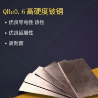 直銷QBe0.6-2.5鈹銅 QBe0.6-2.5銅合金 鈹銅板 鈹銅管 現貨 批發