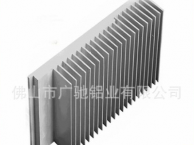 工業(yè)擠壓led電子梳子型鋁型材散熱器定做加工mos 散熱器鋁型材