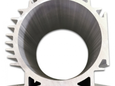 鋁制品加工沖孔切割來圖定制高精密陽極氧化鋁合金型材