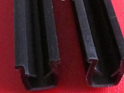 工業鋁型材配件U型槽條槽8/U型槽條/卡玻璃卡板3-5mm鋁型材膠條