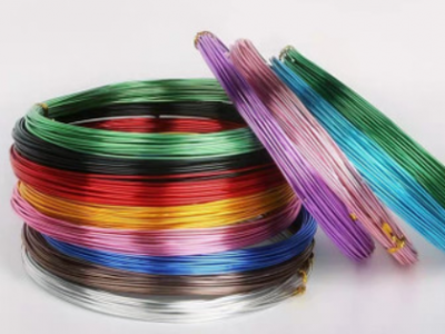 DIY手工編織金屬絲 彩色氧化鋁絲 動物字母盆景裝飾材料 規格齊全