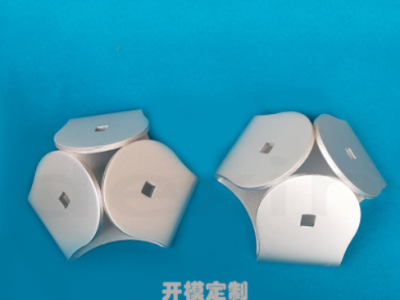 開模定制鋁合金異型材工業鋁材家具裝飾鋁材加工打砂CNC打孔工藝