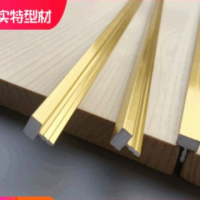 鋁型材裝飾條 加工定制鋁合金家具壓線條裝飾 T型石材裝飾條
