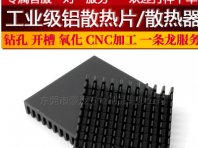 工廠直銷鋁制散熱片40*8MM 電子元件散熱器CPU電源散熱板散熱鋁塊