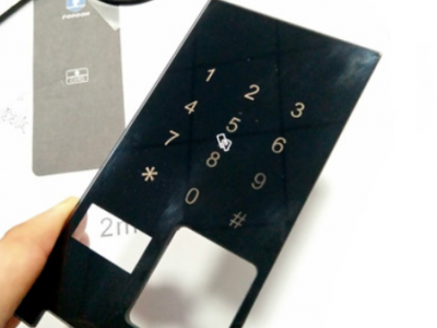 加工定制絲印亞克力面板加硬亞克力電子鎖面板