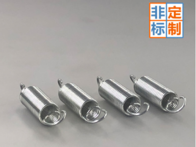 新億隆英式鉤拉伸彈簧不銹鋼鍍鋅精密燈飾雙鉤強力拉簧 來樣加工