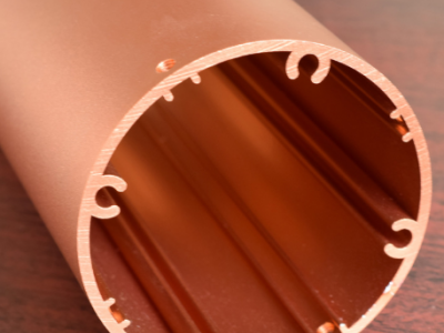 鋁合金6063大口徑鋁圓管陽極氧化加工 天花異形鋁圓管型材定做