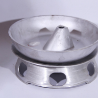 順德鑄鋁廠(chǎng)鋁制小火山酒精爐底座廚具批發(fā)供應(yīng)酒店用品鋁制酒精爐