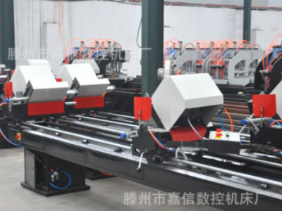 塑鋼門(mén)窗雙頭下料切割鋸 平推鋸 門(mén)窗切割機(jī) PVC塑料型材切割鋸