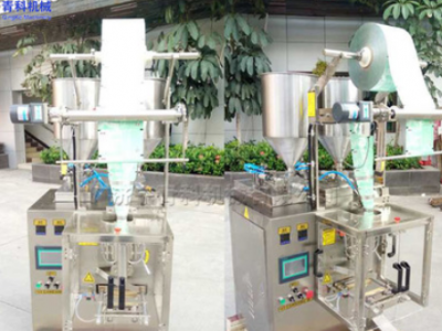 自動定量食品包裝機 調味料小袋打包機 雙下料凝膠裝袋機