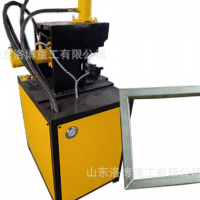 雙工位沖孔機不銹鋼方管切角機 鐵管45度沖角機