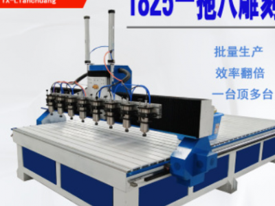 天翔1325木工多頭雕刻機(jī)木工廣告數(shù)控浮雕鏤空1825cnc數(shù)控雕刻機(jī)