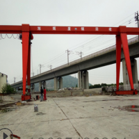 銀河制造5t龍門吊10噸龍門吊 單梁龍門吊電動葫蘆門式起重機直銷