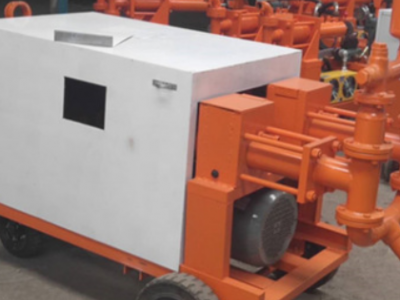 供應15KW液壓砂漿泵雙缸單液砂漿注漿泵WDSJ-200砂漿注漿泵