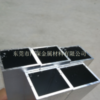 6061鋁方管 6063鋁方管 鋁合金方管 廠家現貨供應鋁方管 可切割