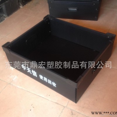 江西吉安塑料中空板骨架箱 PP加固瓦楞板紙箱 防靜電中空板箱