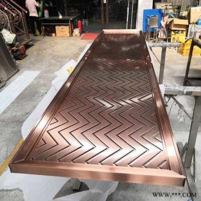 吉達(dá)旺供應(yīng)山水畫(huà)鋁板鍍銅屏風(fēng) 拉絲香檳金客廳鋁鏤空屏風(fēng) 酒吧黑鈦拉絲浮雕立體鋁屏風(fēng) 鋁板屏風(fēng)