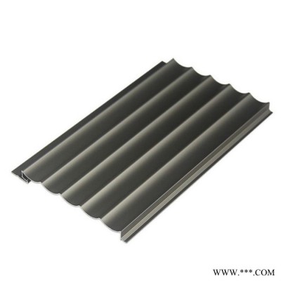 鋁慶建材供應**波浪鋁型材 鋁型材 型材鋁方通方管 弧形鋁吊頂廠家 質量保證 歡迎來電咨詢