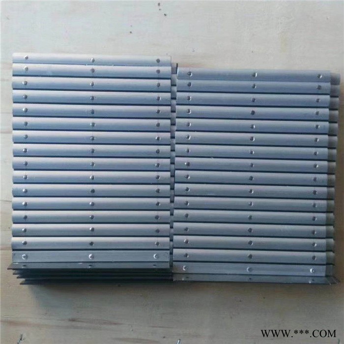 德康鋁型材防護簾 機床卷簾式鋁簾護罩 鋁型材防護罩 廠家現貨