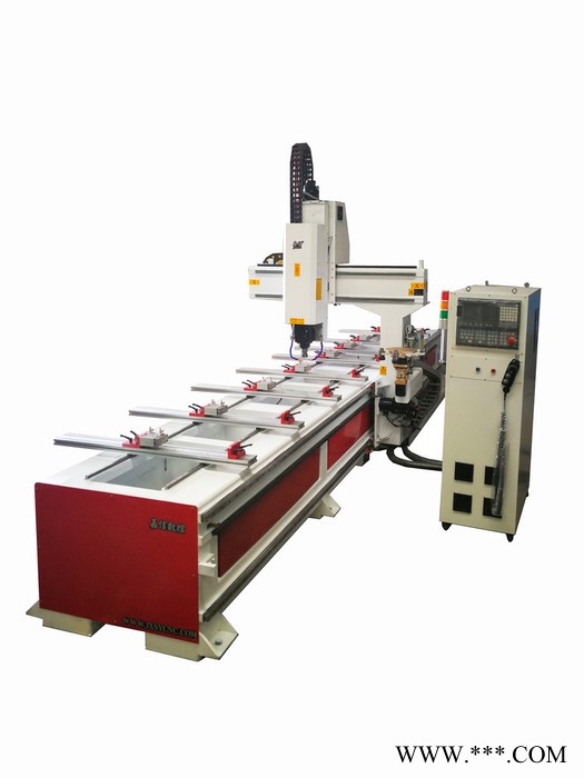 工業鋁型材鋸切中心 鋁工業型材任意角雙頭切割鋸 工業鋁數控加工中心