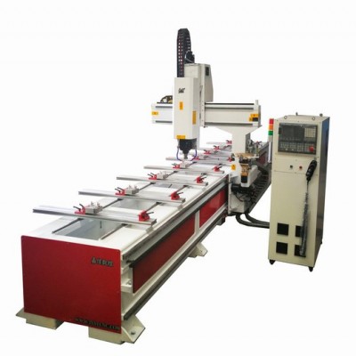 工業鋁型材鋸切中心 鋁工業型材任意角雙頭切割鋸 工業鋁數控加工中心