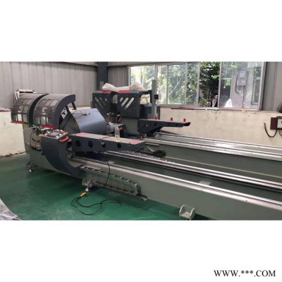 威格特 斷橋鋁門窗加工設備 鋁型材數控雙頭精密切割鋸 廠家供應