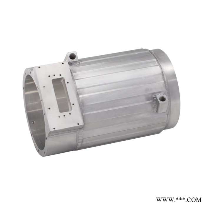 鋁合金電機水冷電機殼GXD-105 擠壓鋁拉伸電機外殼 鋁型材定制