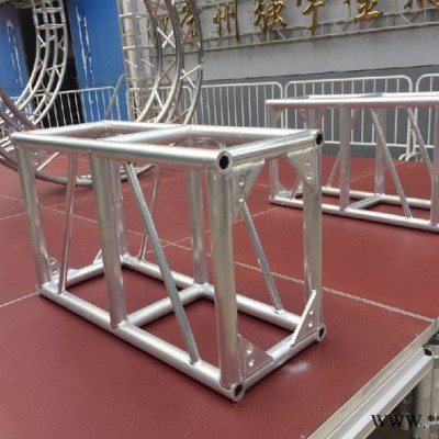 供應400*400舞臺桁架鋁合金燈光架螺絲架龍門架現貨直發Truss架鋁板架**國標鋁合金大桁架