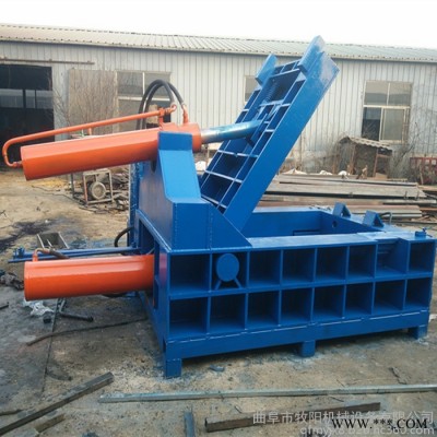 廢品回收易拉罐金屬壓塊機 鋁型材下腳料壓塊機