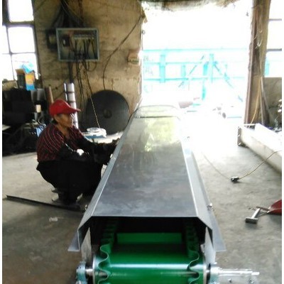小型爬坡皮帶輸送機(jī)耐用 鋁型材水平輸送機(jī)