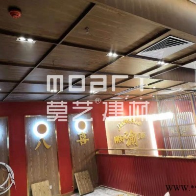 廣西萬達室內店鋪仿木紋漆施工鋼構木紋漆施工仿木紋鋁板仿木紋