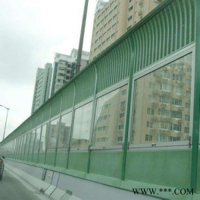 廠家供應(yīng)  重慶 路邊噪音護(hù)欄 公路隔音聲屏障 高端聲屏障  鋁板隔音墻