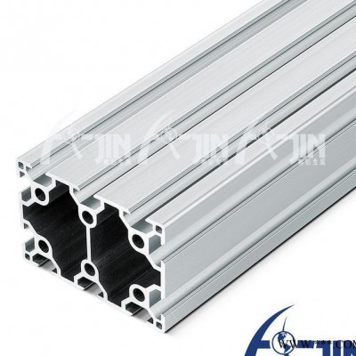 現貨高強度工業鋁合金型材6090 流水線工作臺支架用鋁型材