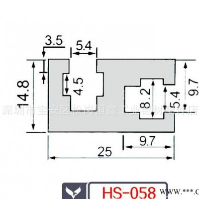 小導軌鋁型材配件.自動化鋁型材