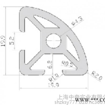 山東工業鋁型材 設備鋁型材  自動化設備鋁型材供應廠家  配件齊全 價格優惠 20系列