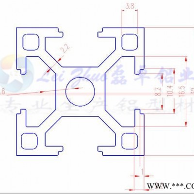 蘇州磊卓鋁業廠家供應工業流水線型材3030A國標重型鋁合金型材LZ-8-3030A