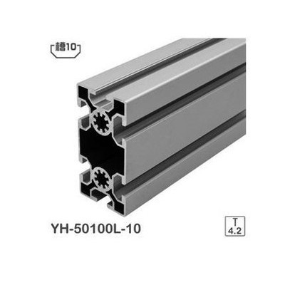 歐標50100工業鋁型材槽10系列50100鋁型材 設備鋁型