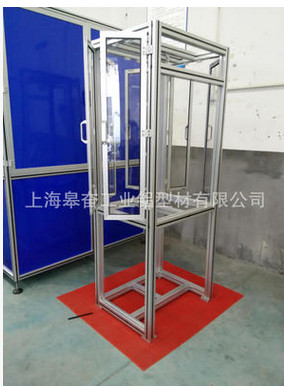 上海皋奮工業(yè)鋁型材，上海**亞克力板鋁架，鋁型材框架，設(shè)備框架，可訂制可加工