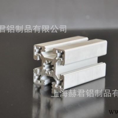 有現(xiàn)貨可6063-T5工業(yè)自動化流水線歐標(biāo)鋁型材4545重型