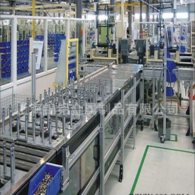 6063-T5工業自動化流水線歐標鋁型材50100輕型 直銷