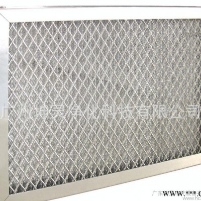 【直銷】金屬孔網初效過濾器 鋁型材框