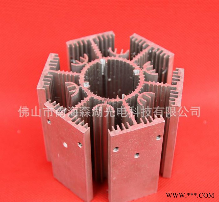 異型太陽(yáng)花散熱器 鋁型材