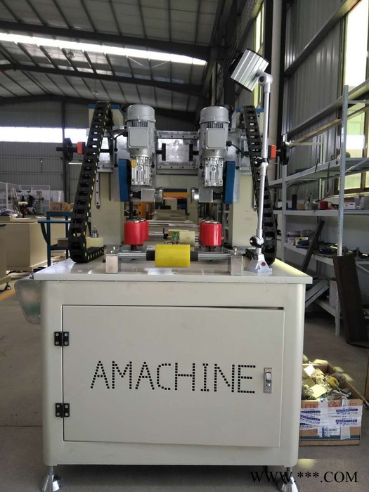 格瑞特KCJ-01-G斷橋鋁型材開齒穿條一體機，鋁型材開齒穿條設備