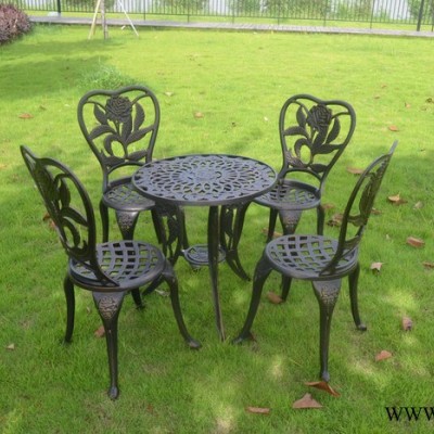 2016 歐柏爾新款 鑄鋁家具 鑄鋁桌椅 鋁鑄桌椅 鋁椅子 鋁桌子