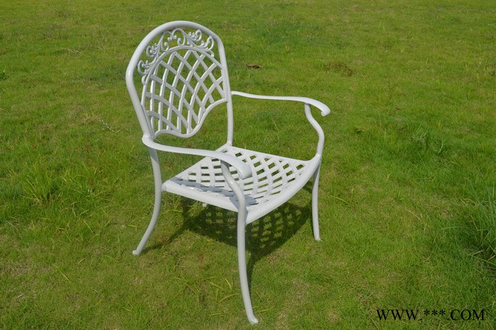 2017 歐柏爾新款鑄鋁家具鑄鋁桌椅，5件套鋁鑄桌椅