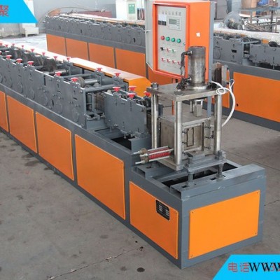 專業的鋼制防火復合簾片成型機防火卷簾門全套設備 冷軋機生產廠家