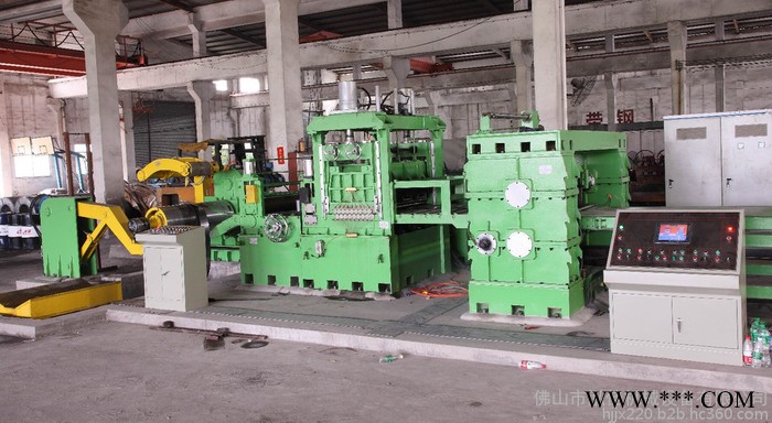 泓佳機械 850飛剪校平線、冷軋不銹鋼整平飛剪機