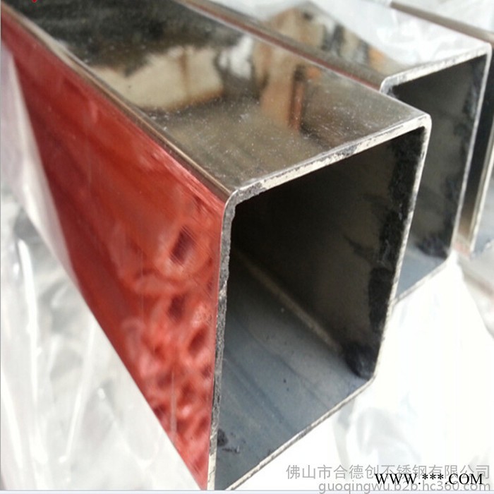 sus304不銹鋼方矩管40*100*2.5mm不銹鋼薄壁矩形鋼管 冷軋方管價格